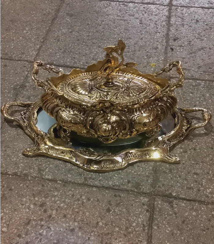 ظرف برنجی