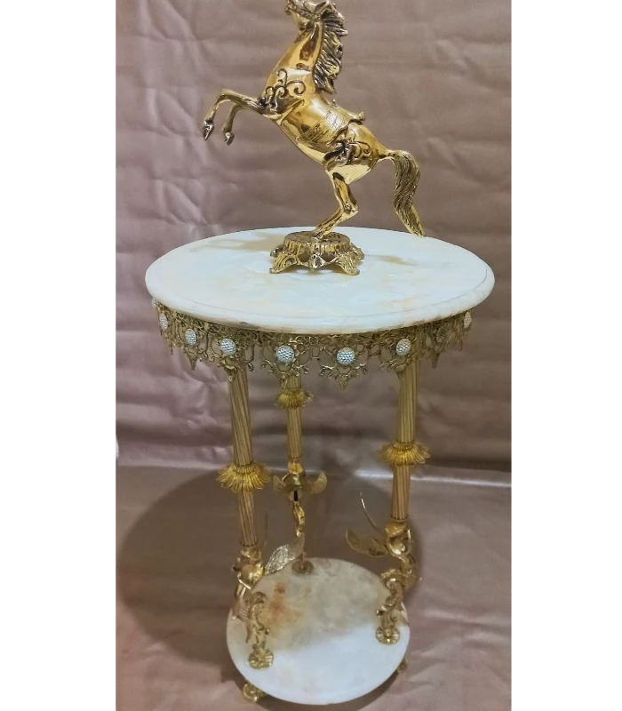 میز ۳ فرشته پایه سنگی
