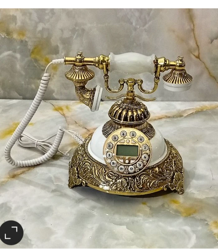 تلفن گرد برنزی