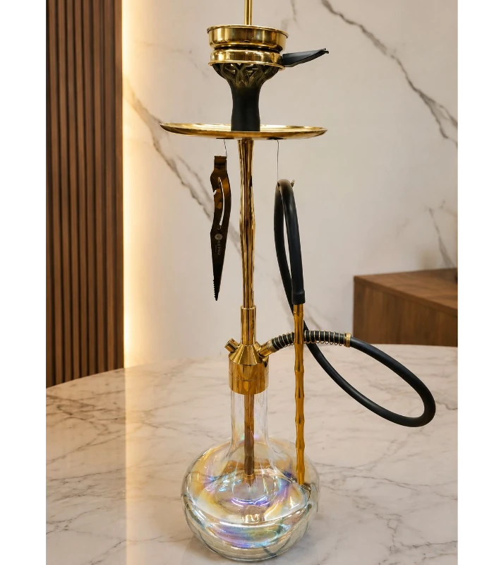 قلیان طرح کرنو بزرگ ۸۸ سانت بدون کیف 