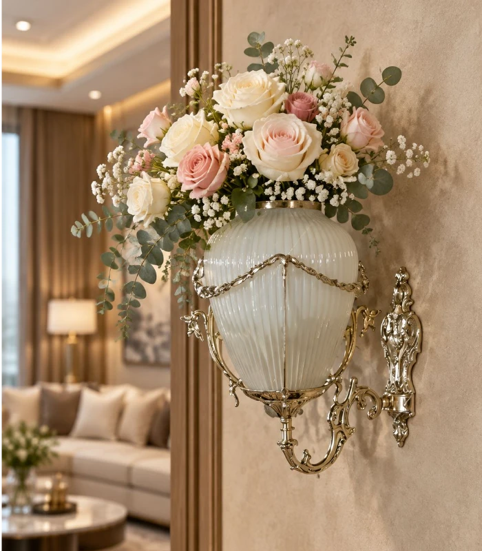 گلدان دیوارکوب 