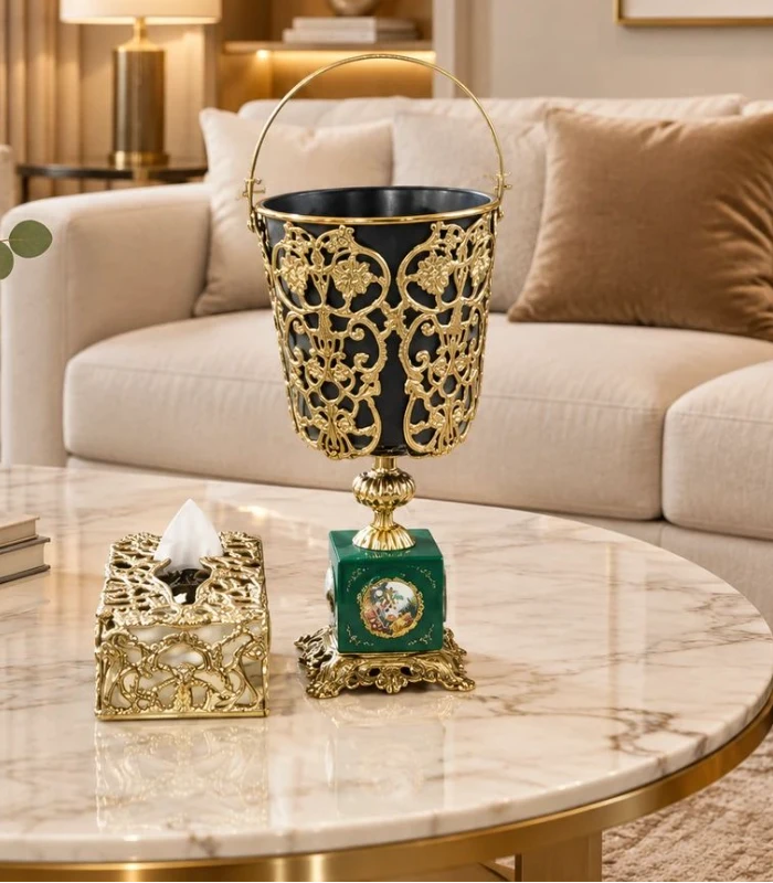 سطل جادستمال پایه سرامیک