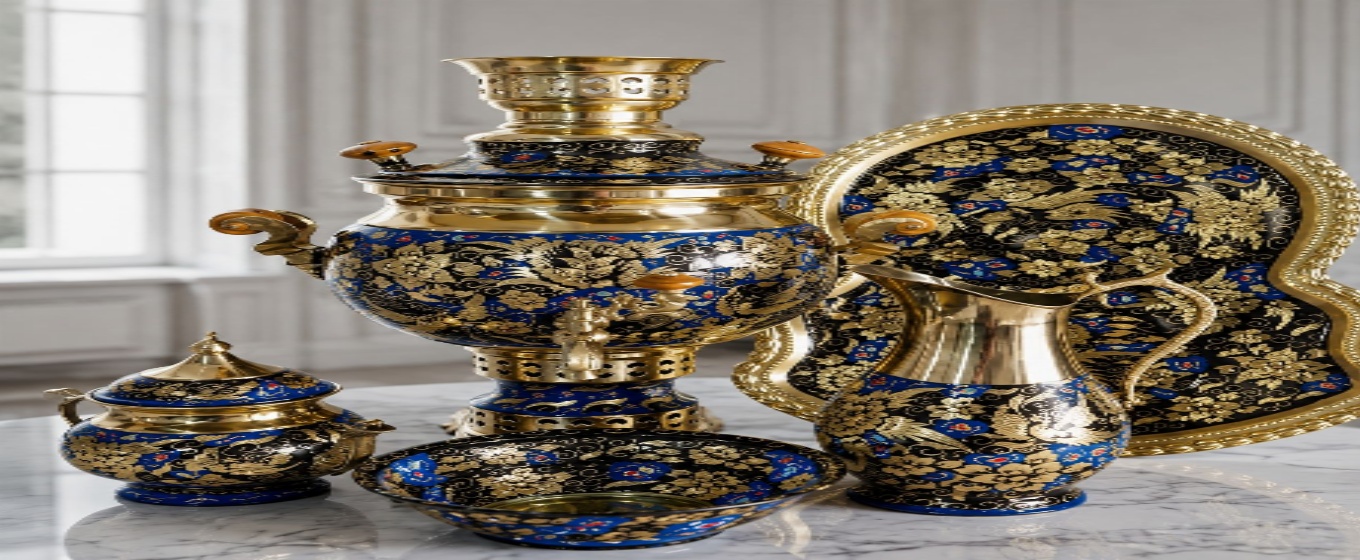 سماور برنجی